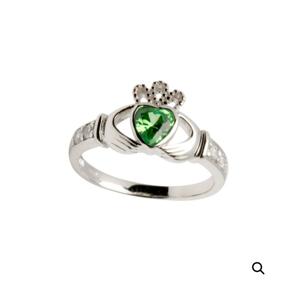 Fallers Irish Emerald Claddagh